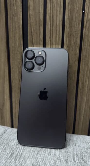 IPhone 13 Pro Max, Б/у, 128 ГБ, Черный, 86 % at lalafo.kg IPhone 13 Pro Max, Б/у, 128 ГБ, Черный, 86 %