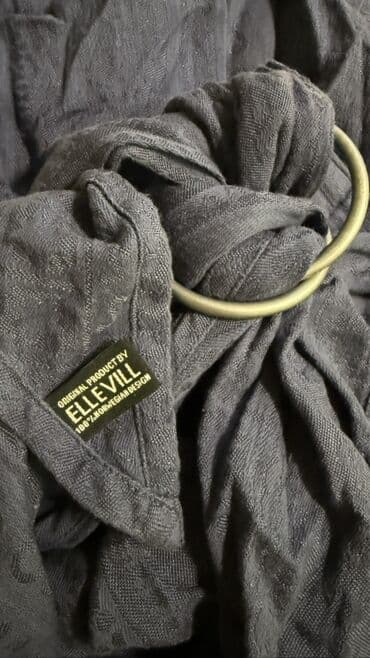 Слинг с кольцами для ношения малыша - Тип: слинг с двумя at lalafo.kg Слинг с кольцами для ношения малыша - Тип: слинг с двумя