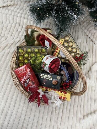 ГОТОВЫЕ ПОДАРОЧНЫЕ КОРЗИНЫ на НОВЫЙ ГОД 2026 🎄Открываем предзаказ на at lalafo.kg ГОТОВЫЕ ПОДАРОЧНЫЕ КОРЗИНЫ на НОВЫЙ ГОД 2026 🎄Открываем предзаказ на