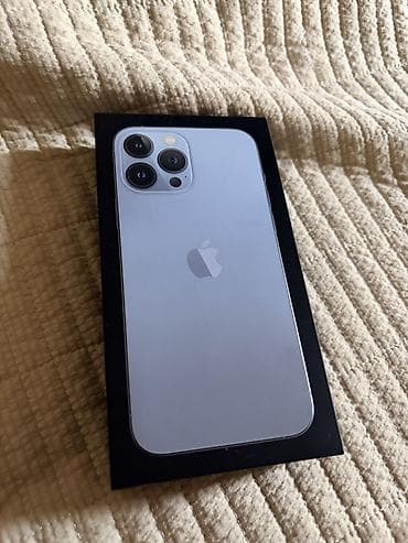 IPhone 13 Pro, Б/у, 128 ГБ, Sierra Blue, Коробка, 76 % at lalafo.kg IPhone 13 Pro, Б/у, 128 ГБ, Sierra Blue, Коробка, 76 %