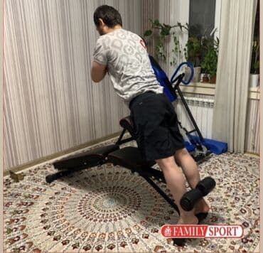 Универсальный тренажер 4-в-1 FAMILY SPORT Функциональная скамья для at lalafo.kg Универсальный тренажер 4-в-1 FAMILY SPORT Функциональная скамья для