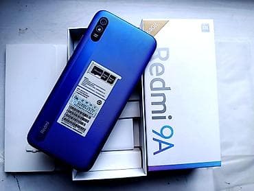 Redmi, Redmi 9A, 64 ГБ, цвет - Синий, 2 SIM at lalafo.kg Redmi, Redmi 9A, 64 ГБ, цвет - Синий, 2 SIM