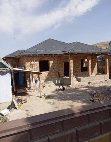 Металлочерепица: Крыша односкат, двухскат, конверт, парапет, хай-тек, металлочерепица lalafo.kg да — 6 Металлочерепица: Крыша односкат, двухскат, конверт, парапет, хай-тек, металлочерепица — 6