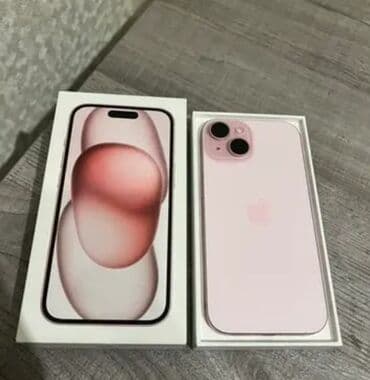 IPhone 15, 128 ГБ, Розовый, Коробка, 85 % at lalafo.kg IPhone 15, 128 ГБ, Розовый, Коробка, 85 %