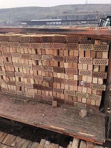 Кирпич керамический пустотелый - Формат: одинарный, стандартного at lalafo.kg Кирпич керамический пустотелый - Формат: одинарный, стандартного