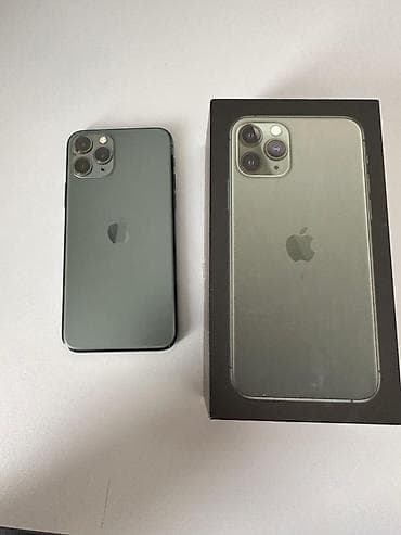 IPhone 11 Pro, Matte Midnight Green, Коробка at lalafo.kg IPhone 11 Pro, Matte Midnight Green, Коробка