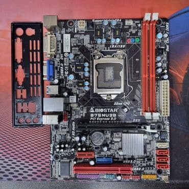 Материнская плата, Biostar, LGA1155, Для ПК at lalafo.kg Материнская плата, Biostar, LGA1155, Для ПК