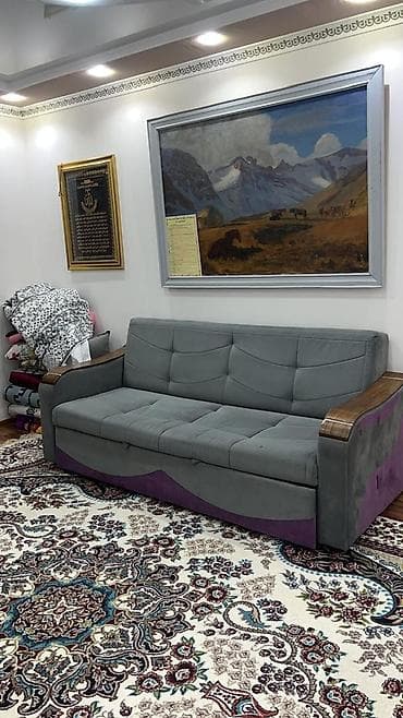 Прямой диван, Б/у at lalafo.kg Прямой диван, Б/у