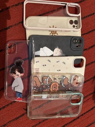 Набор чехлов для iPhone (разные модели одной линейки с одинаковой at lalafo.kg Набор чехлов для iPhone (разные модели одной линейки с одинаковой