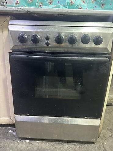 Газ плита в рабочем состоянии, духовка работает, надо только резинку at lalafo.kg Газ плита в рабочем состоянии, духовка работает, надо только резинку
