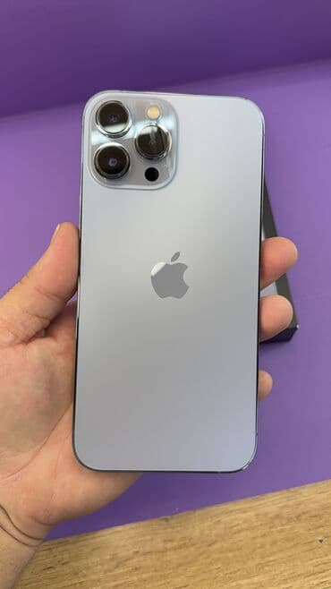 IPhone 13 Pro Max, Б/у, 256 ГБ, Коробка, 80 % at lalafo.kg IPhone 13 Pro Max, Б/у, 256 ГБ, Коробка, 80 %