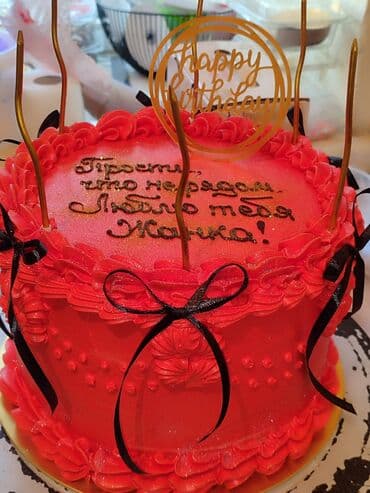 Принимаю торты на заказ любого вида . продукты все натуральные at lalafo.kg Принимаю торты на заказ любого вида . продукты все натуральные