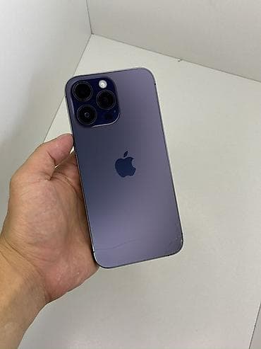 IPhone 14 Pro Max, Б/у, 256 ГБ, Deep Purple, 86 % at lalafo.kg IPhone 14 Pro Max, Б/у, 256 ГБ, Deep Purple, 86 %