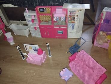 Кукольный домик для девочек at lalafo.kg Кукольный домик для девочек