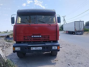Продаю КамАЗ с прицепом можно по отдельности at lalafo.kg Продаю КамАЗ с прицепом можно по отдельности