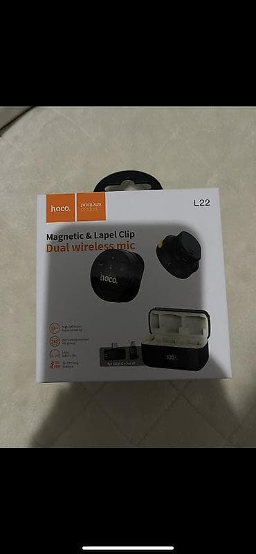 Proton: Продаю петличный микрофон от hoco. Качество хорошее, пользовалась 2 lalafo.kg да — 2 Proton: Продаю петличный микрофон от hoco. Качество хорошее, пользовалась 2 — 2