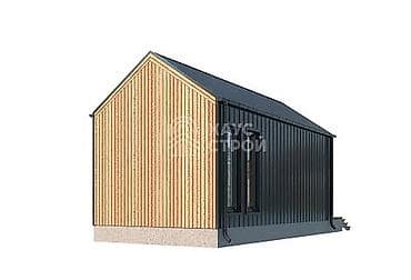 Модульный дом в стиле Barn House - Архитектура: лаконичный lalafo.kg да — 3 Модульный дом в стиле Barn House - Архитектура: лаконичный — 3