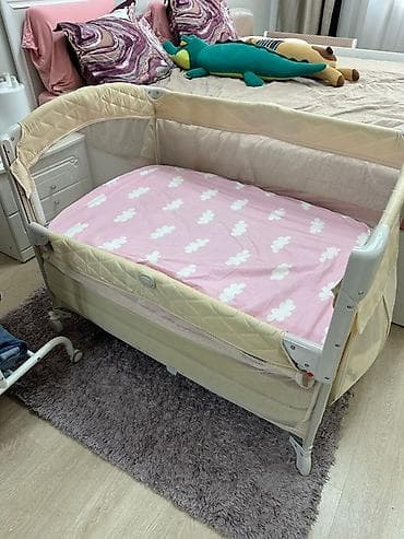 Унаа түрүндөгү керебеттер: Манеж керебет, Бүктөө, Башка материал lalafo.kg да — 4 Унаа түрүндөгү керебеттер: Манеж керебет, Бүктөө, Башка материал — 4