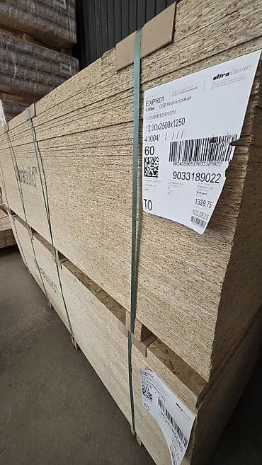 OSB плита влагостойкая Ultrabuild Характеристики: - Тип: OSB at lalafo.kg OSB плита влагостойкая Ultrabuild Характеристики: - Тип: OSB