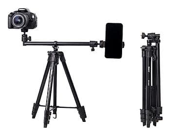 Многофункциональный штатив с горизонтальной штангой для камеры и at lalafo.kg Многофункциональный штатив с горизонтальной штангой для камеры и
