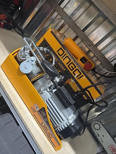 Электрическая таль (лебёдка) DINGQI Electric Hoist Основные at lalafo.kg Электрическая таль (лебёдка) DINGQI Electric Hoist Основные