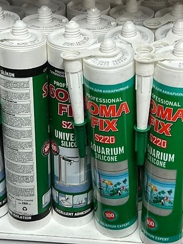 Профессиональный силиконовый герметик Soma Fix S220 для аквариумов at lalafo.kg Профессиональный силиконовый герметик Soma Fix S220 для аквариумов