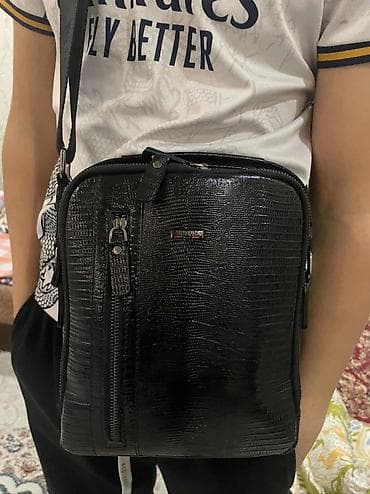 Мужская сумка BUTUN через плечо, компактная и вместительная. - Цвет at lalafo.kg Мужская сумка BUTUN через плечо, компактная и вместительная. - Цвет