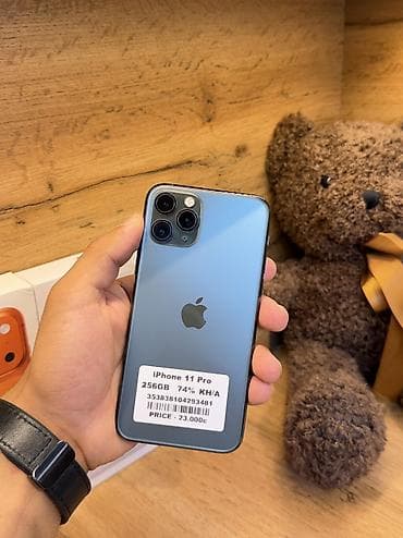 IPhone 11 Pro, Колдонулган, 256 ГБ, Matte Midnight Green, Куту, Бөлүп төлөө менен, 71 % lalafo.kg да IPhone 11 Pro, Колдонулган, 256 ГБ, Matte Midnight Green, Куту, Бөлүп төлөө менен, 71 %