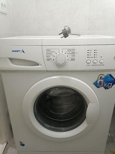 Стиральная машина AVEST, фронтальная загрузка, вместимость 6 кг. в at lalafo.kg Стиральная машина AVEST, фронтальная загрузка, вместимость 6 кг. в