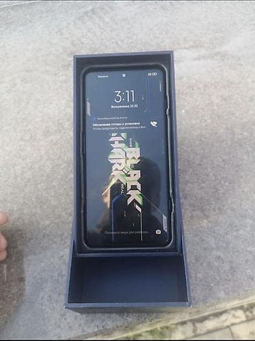 Xiaomi, Black Shark 4, Б/у, 128 ГБ, цвет - Черный, 2 SIM at lalafo.kg Xiaomi, Black Shark 4, Б/у, 128 ГБ, цвет - Черный, 2 SIM