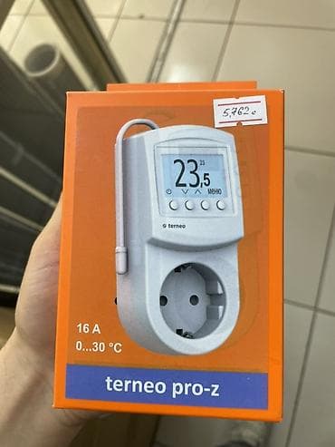 Терморегулятор розеточный Terneo pro‑z - Тип: электронный термостат at lalafo.kg Терморегулятор розеточный Terneo pro‑z - Тип: электронный термостат