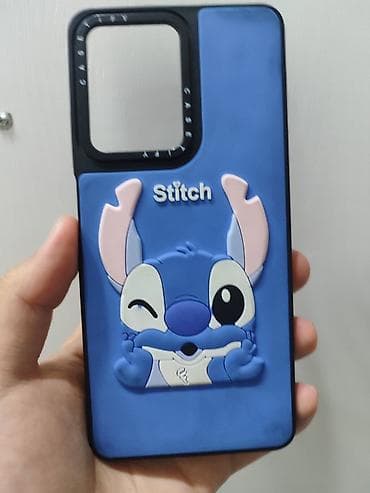 Чехол для смартфона с 3D‑дизайном Stitch (синий) Подойдёт для редми at lalafo.kg Чехол для смартфона с 3D‑дизайном Stitch (синий) Подойдёт для редми
