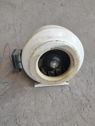 Канальный центробежный вентилятор для круглых воздуховодов ПОЧТИ НОВЫЙ at lalafo.kg Канальный центробежный вентилятор для круглых воздуховодов ПОЧТИ НОВЫЙ