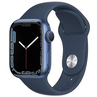 Apple Watch Series 7, 45 мм, алюминий, цвет Blue (тёмно‑синий) lalafo.kg да Apple Watch Series 7, 45 мм, алюминий, цвет Blue (тёмно‑синий)
