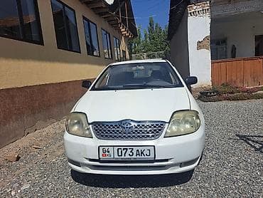 Toyota Corolla: 2004 г., 1.3 л, Механика, Бензин, Седан at lalafo.kg Toyota Corolla: 2004 г., 1.3 л, Механика, Бензин, Седан