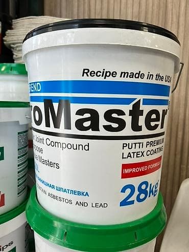 Шпатлевка ProMaster – это универсальная смесь для отделки швов и at lalafo.kg Шпатлевка ProMaster – это универсальная смесь для отделки швов и