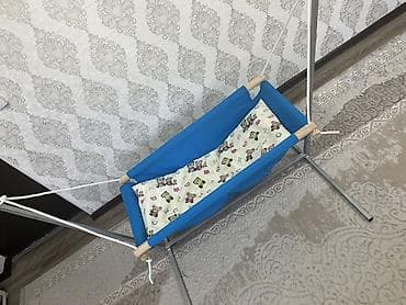 Балдар үчүн эки ярустуу: Люлька, Жаңы, Термелүүчү, Металл, түсү - Көгүлтүр, Өзү алып кетүү, Акылуу жеткирүү lalafo.kg да — 1 Балдар үчүн эки ярустуу: Люлька, Жаңы, Термелүүчү, Металл, түсү - Көгүлтүр, Өзү алып кетүү, Акылуу жеткирүү — 1