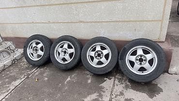 Колеса в сборе 185 / 70 / R 14, Лето, Комплект, Легковые, Литые, отверстий - 4 at lalafo.kg Колеса в сборе 185 / 70 / R 14, Лето, Комплект, Легковые, Литые, отверстий - 4