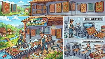Стирка ковров, | Ковер, Бесплатная доставка at lalafo.kg Стирка ковров, | Ковер, Бесплатная доставка