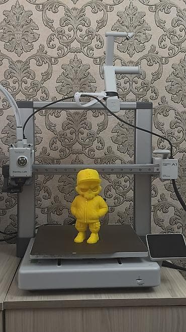 Bambu Lab A1 — это открытый 3D-принтер, обеспечивающий высокую at lalafo.kg Bambu Lab A1 — это открытый 3D-принтер, обеспечивающий высокую