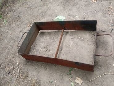 Мангалы продаются 1.мангал 60х37х13см. 500с 2.мангал at lalafo.kg Мангалы продаются 1.мангал 60х37х13см. 500с 2.мангал