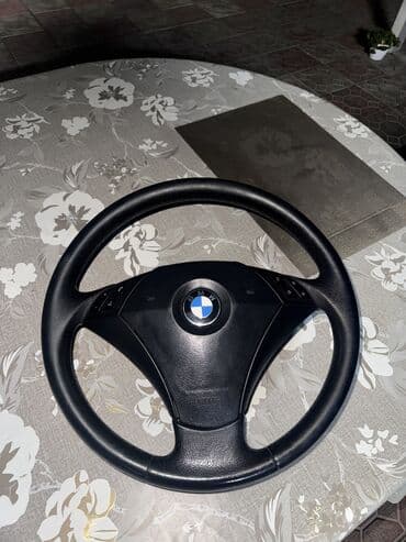 Руль BMW 2004 г., Б/у, Оригинал, Германия at lalafo.kg Руль BMW 2004 г., Б/у, Оригинал, Германия
