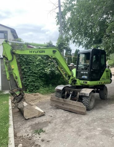 MUR: Экскаватор, Hyundai, 2002 г., Колесный at lalafo.kg MUR: Экскаватор, Hyundai, 2002 г., Колесный