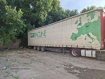 Прицеп, Krone, Шторный, Б/у at lalafo.kg Прицеп, Krone, Шторный, Б/у