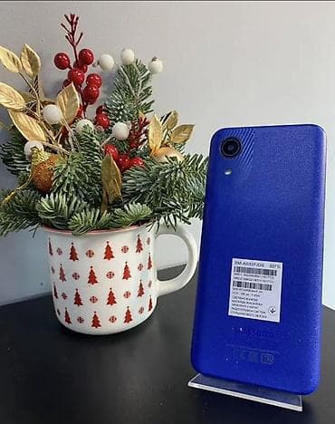 Samsung Galaxy A03, Б/у, 32 ГБ, цвет - Синий, 2 SIM at lalafo.kg Samsung Galaxy A03, Б/у, 32 ГБ, цвет - Синий, 2 SIM