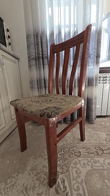 Офис эмереги: Ашкана үстөлү жана отургуч, түсү - Күрөң lalafo.kg да — 3 Офис эмереги: Ашкана үстөлү жана отургуч, түсү - Күрөң — 3