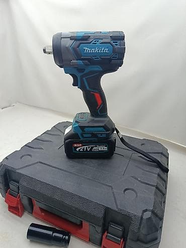 Аккумуляторный ударный гайковерт Makita (бесщеточный, 1/2") at lalafo.kg Аккумуляторный ударный гайковерт Makita (бесщеточный, 1/2")