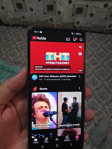 Samsung Galaxy A22, Б/у, 64 ГБ, цвет - Фиолетовый, 2 SIM at lalafo.kg Samsung Galaxy A22, Б/у, 64 ГБ, цвет - Фиолетовый, 2 SIM