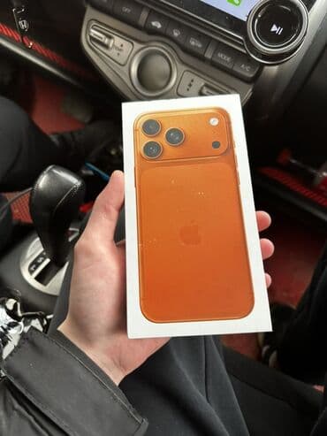 IPhone 17 Pro Max, Новый, 256 ГБ, Оранжевый, Коробка, В рассрочку, 100 % at lalafo.kg IPhone 17 Pro Max, Новый, 256 ГБ, Оранжевый, Коробка, В рассрочку, 100 %