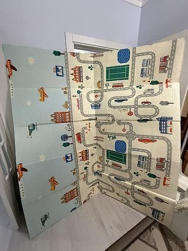 Детский коврик Развивающий, Прямоугольный at lalafo.kg Детский коврик Развивающий, Прямоугольный